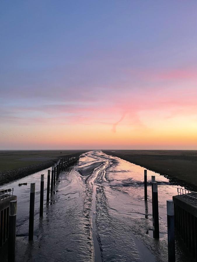 Ferienwohnung „Deichgefluester“ Nahe Der Nordsee Marne Екстериор снимка